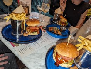 Vegan dishes at Manahatta Sheffield in Sheffield