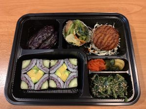 Veg Japan's signature Bento at Veg Japan ベジジャパン in Bangkok