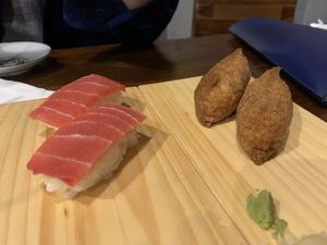 Vegan sushi  at Veg Japan ベジジャパン in Bangkok