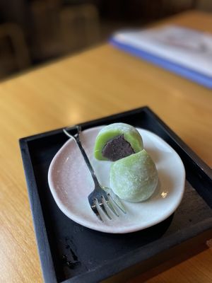 Daifuku matcha  #Veganuary at Veg Japan ベジジャパン in Bangkok
