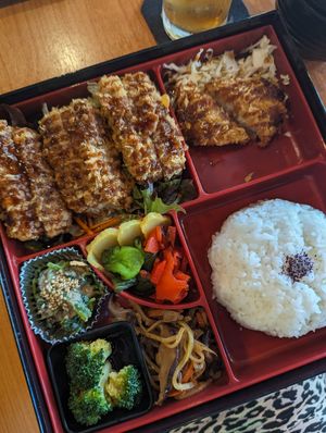 bento at Veg Japan ベジジャパン in Bangkok