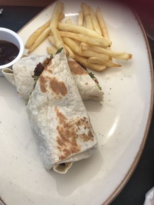 Falafel wrap  at Tásos in Zakynthos