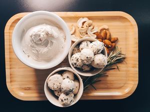 Queijos de castanha at Acaiú in Londrina