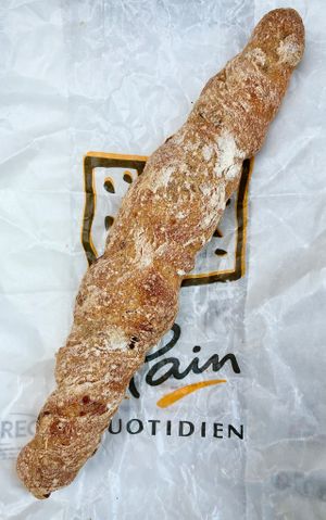 Hazelnut raisin fruit  at Le Pain Quotidien in Luxembourg City