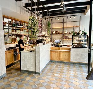 Interior  at Le Pain Quotidien in Luxembourg City