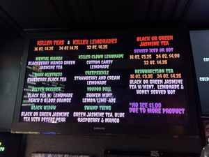 Killer Teas & Killer Lemonades  at Roast The Dead Coffee in Yucaipa