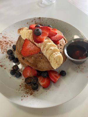 Cinnamon ginger pancakes at Semilla by ConGreka  in San Juan