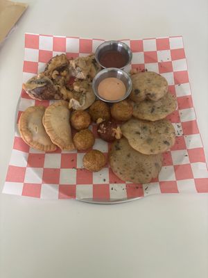 Fritter sampler  at Semilla by ConGreka  in San Juan