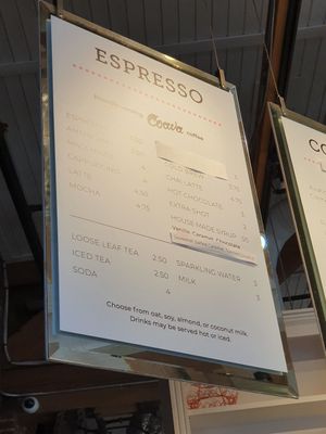 Menu at Petunia's Pies and Pastries in Portland