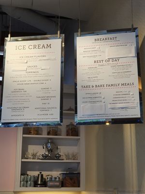 Menu at Petunia's Pies and Pastries in Portland