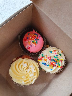 Cupcakes at Petunia's Pies and Pastries in Portland