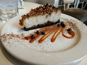Turtle Cheesecake at Petunia's Pies and Pastries in Portland