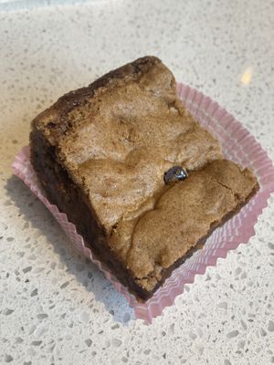 Salted caramel bar - had a bit of a banana taste, very yummy!  at Petunia's Pies and Pastries in Portland