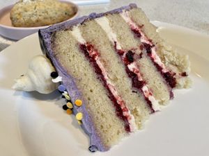 “Special cake"  at Petunia's Pies and Pastries in Portland