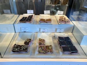 Assorted goods at Petunia's Pies and Pastries in Portland