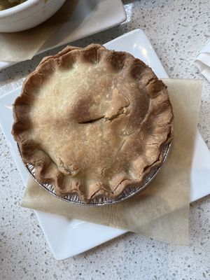 Vegetable pot pie   at Petunia's Pies and Pastries in Portland