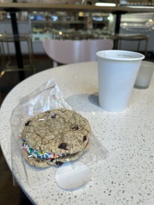 Ice cream sandwich  at Petunia's Pies and Pastries in Portland