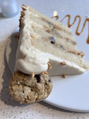 Caramel Peanut Butter cake   at Petunia's Pies and Pastries in Portland