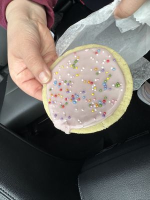 Frosted sugar cookie - do not recommend  at Petunia's Pies and Pastries in Portland