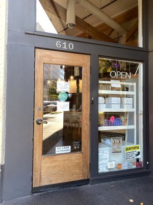 Signage Indicating Closing at 2PM Today 😔  at Petunia's Pies and Pastries in Portland