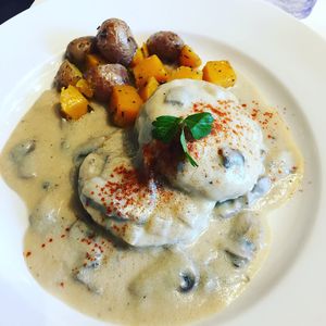 biscuits and gravy  at Petunia's Pies and Pastries in Portland