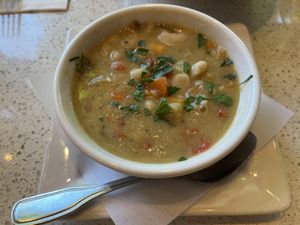 the soup  at Petunia's Pies and Pastries in Portland
