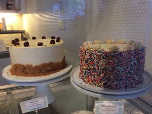Cakes at Petunia's Pies and Pastries in Portland