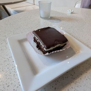 Thinmint brownie at Petunia's Pies and Pastries in Portland