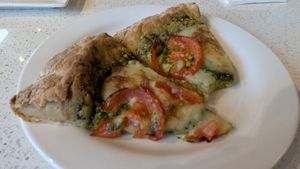 Pizza at Petunia's Pies and Pastries in Portland