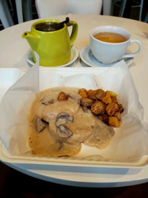 Biscuits & Gravy at Petunia's Pies and Pastries in Portland