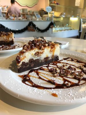 Turtle Cheesecake  at Petunia's Pies and Pastries in Portland