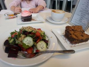 everything is delicious!  at Petunia's Pies and Pastries in Portland