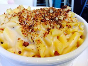 Quinoa mac n cheese at Petunia's Pies and Pastries in Portland