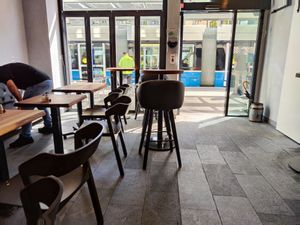 Interior at edy's gemüse kebab in Zurich