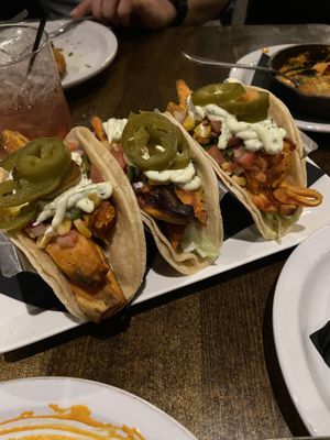 Sweet potato tacos   at BLK SHP in Swedesboro