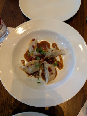 Fried Vegetable Wontons at Morimoto Asia in Lake Buena Vista