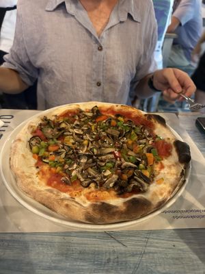 Veg pizzaa  at La Cucina  in 