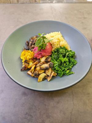 Vegan Bowl at Garambullo in San Miguel De Allende