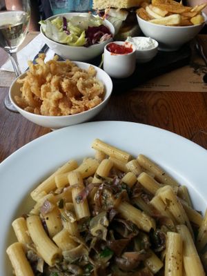 Vegan pasta at Amico Bio - Holborn  in London