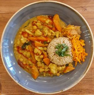 Sri Lankan hotpot at The Veg Box Cafe - London in North West London