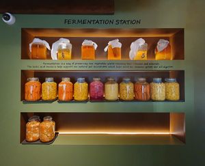 Ferments at The Veg Box Cafe - London in North West London