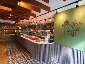 Counter at The Veg Box Cafe - London in North West London