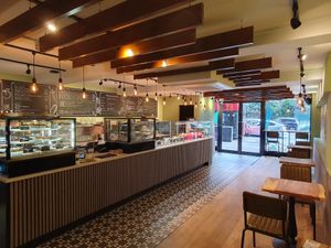 Ground floor at The Veg Box Cafe - London in North West London