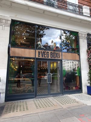 Exterior at The Veg Box Cafe - London in North West London