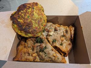 Too good to go surprise bag (£4) at The Veg Box Cafe - London in North West London