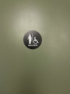 Gender neutral bathrooms !  at The Veg Box Cafe - London in North West London