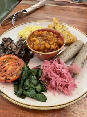 Veggie sunrise 6/10  at The Veg Box Cafe - London in North West London