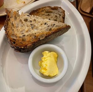 Sourdough bread 7.5/10  at The Veg Box Cafe - London in North West London