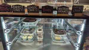 Desserts at The Veg Box Cafe - London in North West London