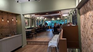 Upstairs at The Veg Box Cafe - London in North West London